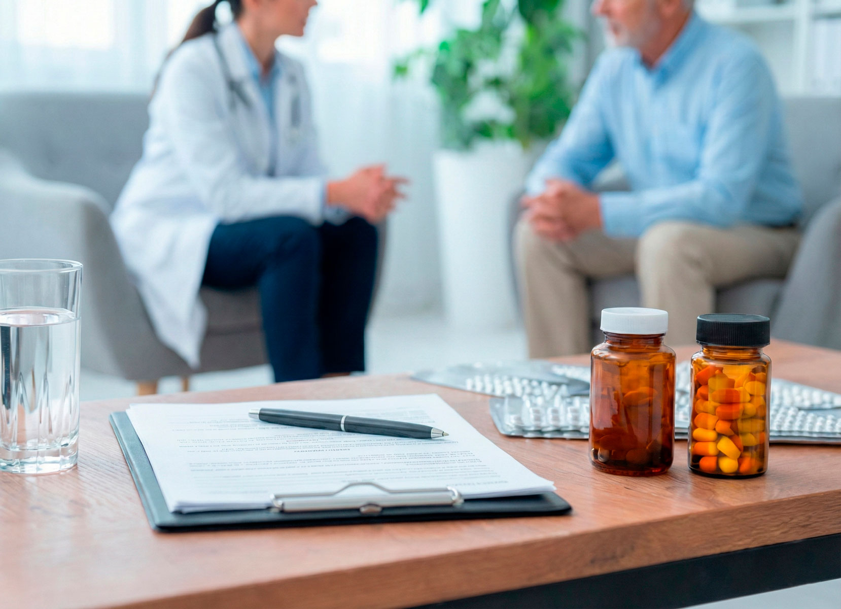 Comfort medications to reduce withdrawal symptoms (nausea, anxiety, pain)